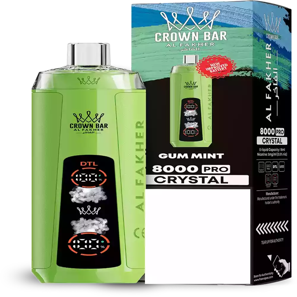 AL Fakher Crystal 8000 Vape