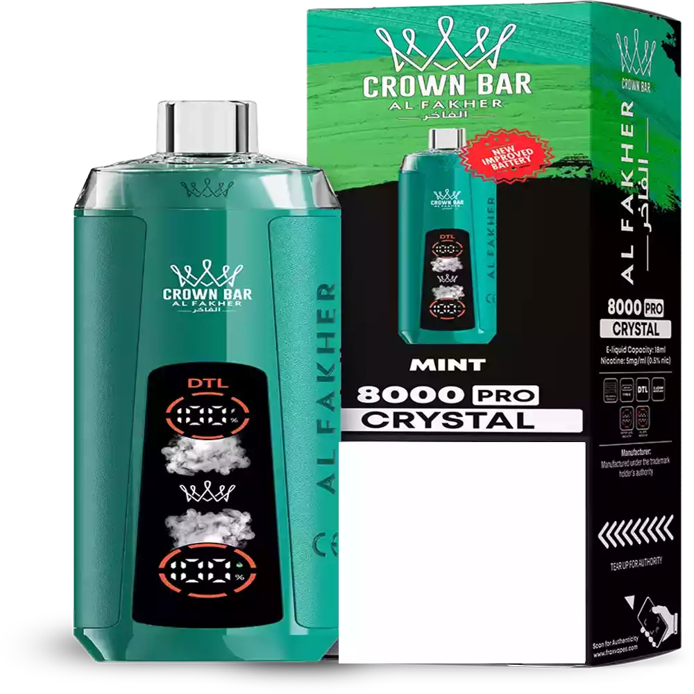 AL Fakher Crystal 8000 Vape