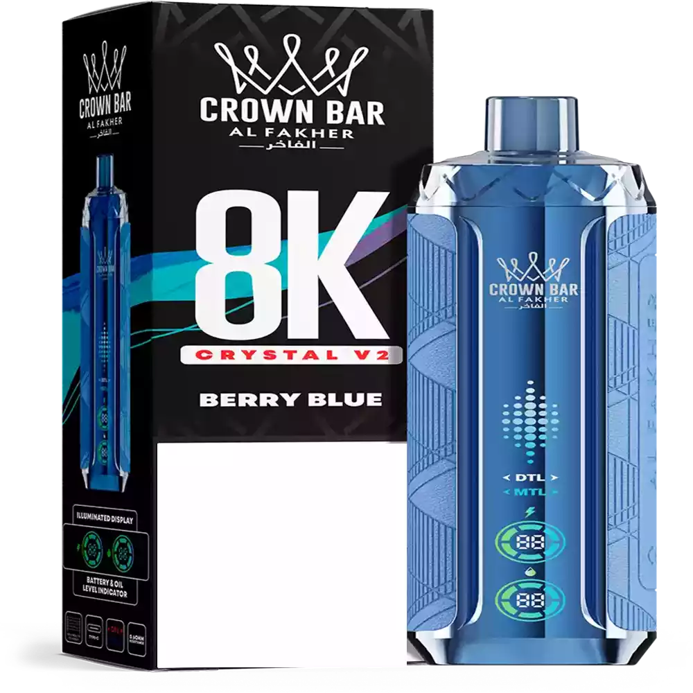AL Fakher 8K Crystal V2 8000 Vape