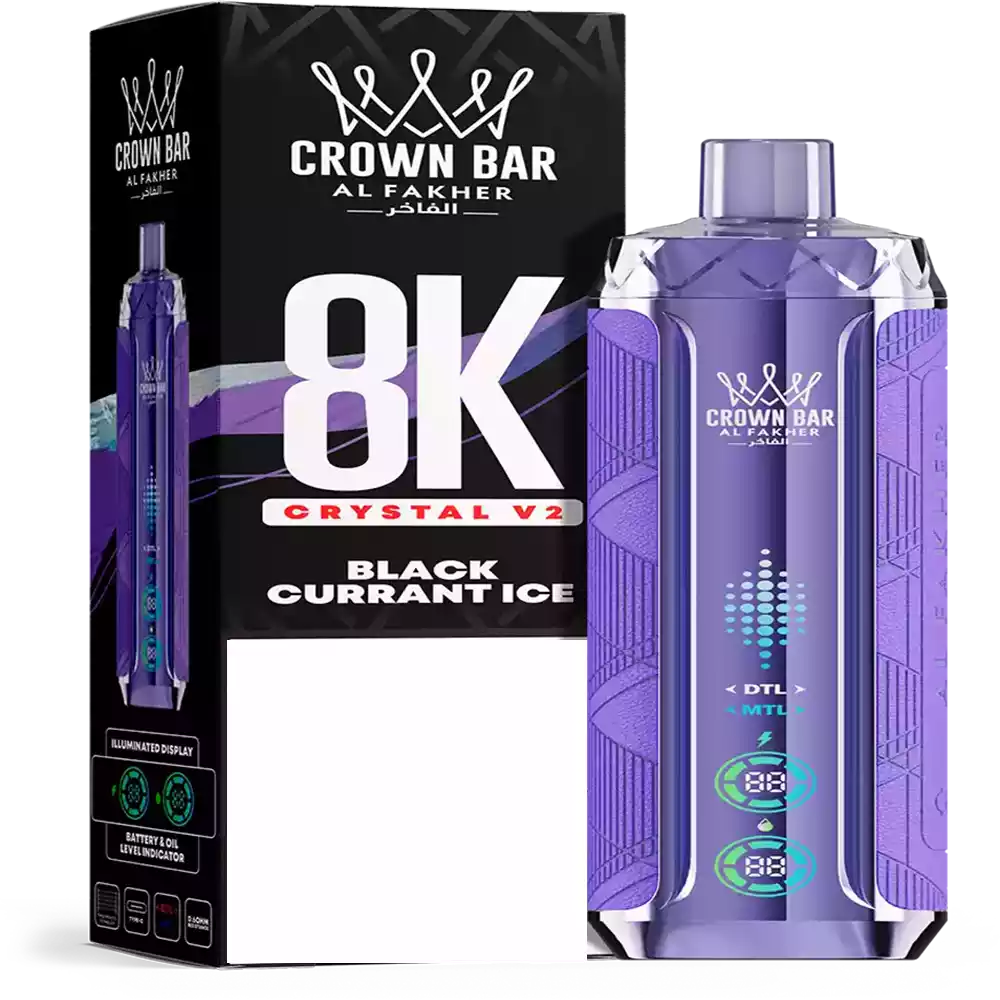 AL Fakher 8K Crystal V2 8000 Vape