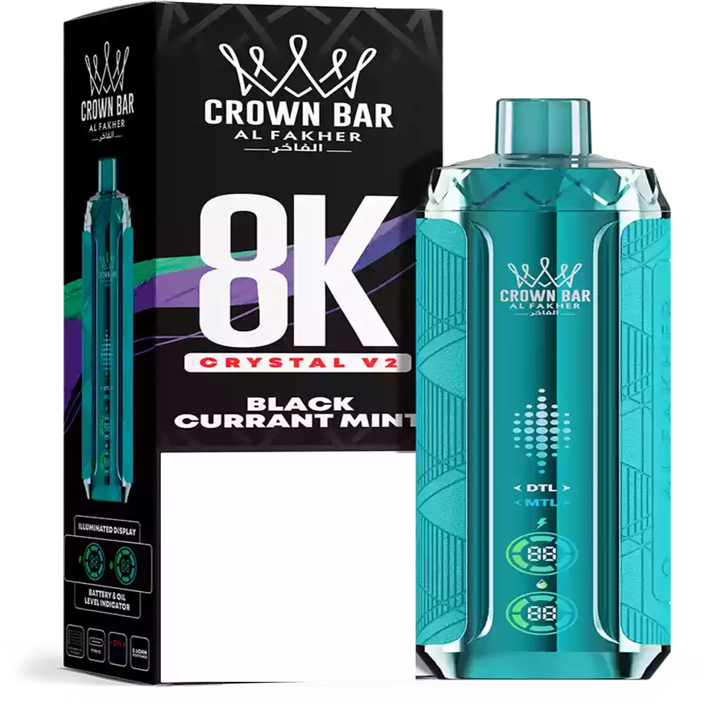 AL Fakher 8K Crystal V2 8000 Vape