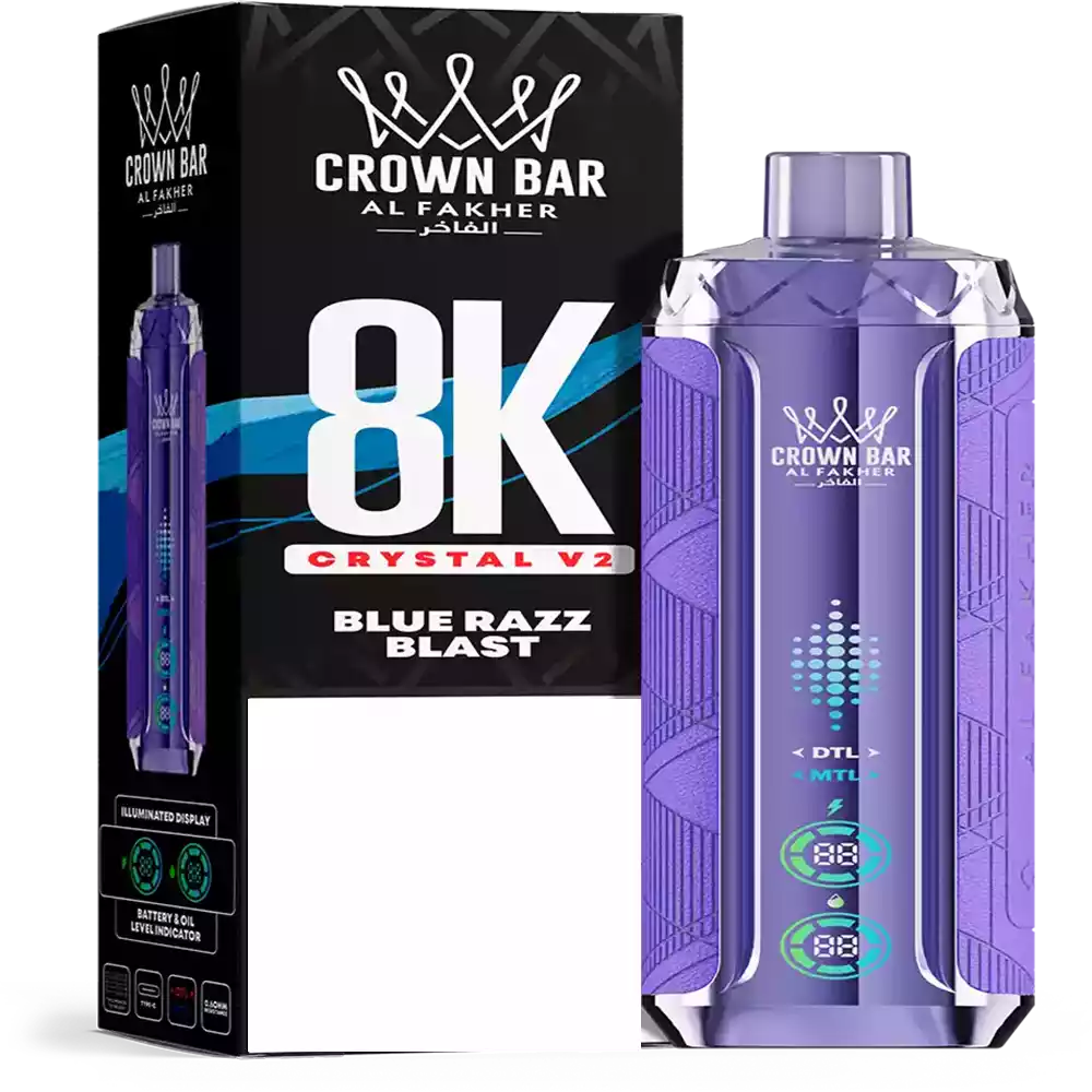 AL Fakher 8K Crystal V2 8000 Vape