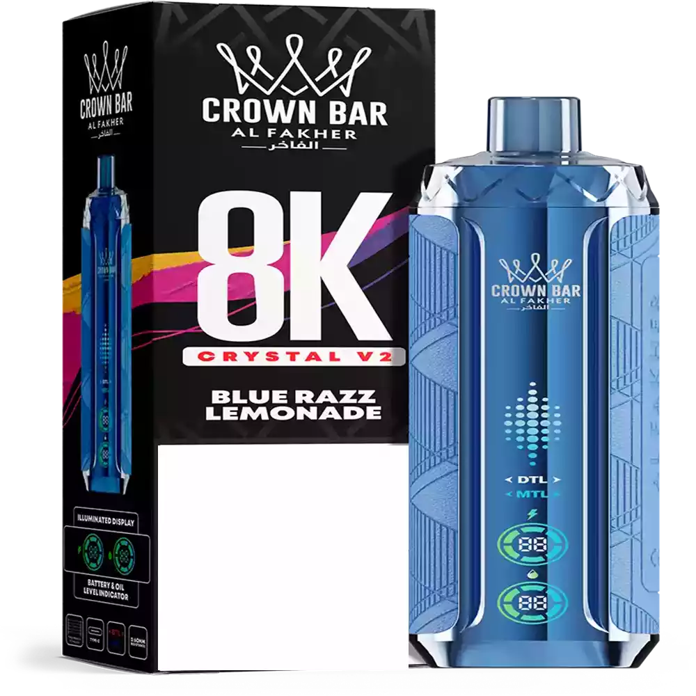 AL Fakher 8K Crystal V2 8000 Vape