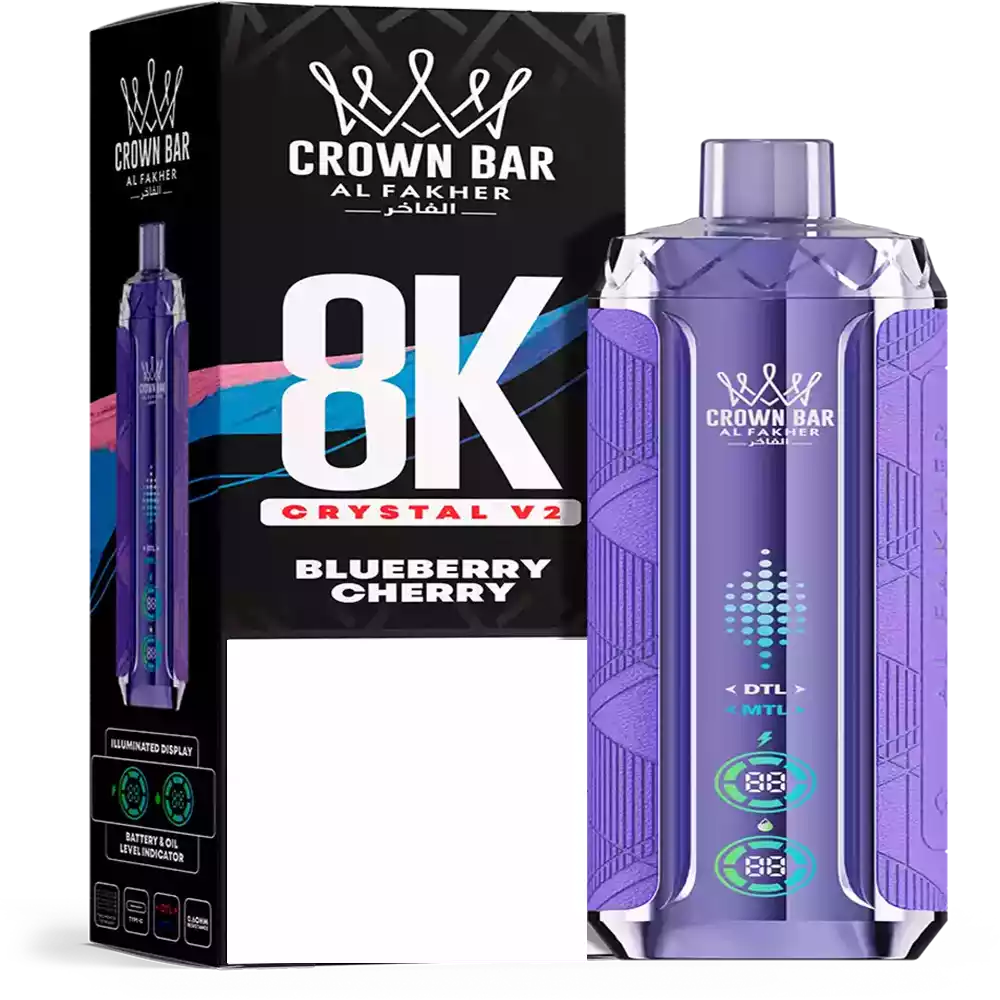 AL Fakher 8K Crystal V2 8000 Vape