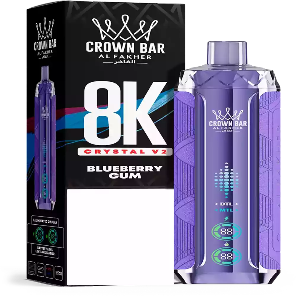 AL Fakher 8K Crystal V2 8000 Vape