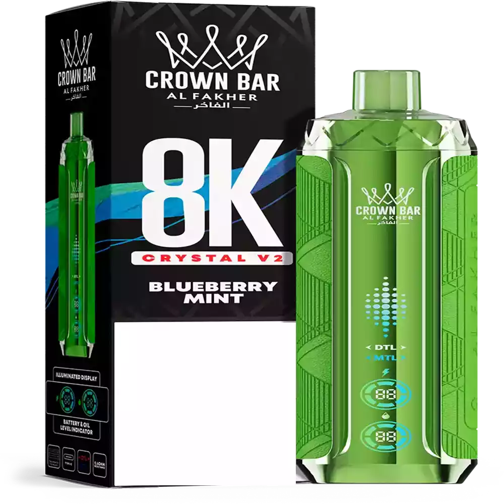 AL Fakher 8K Crystal V2 8000 Vape