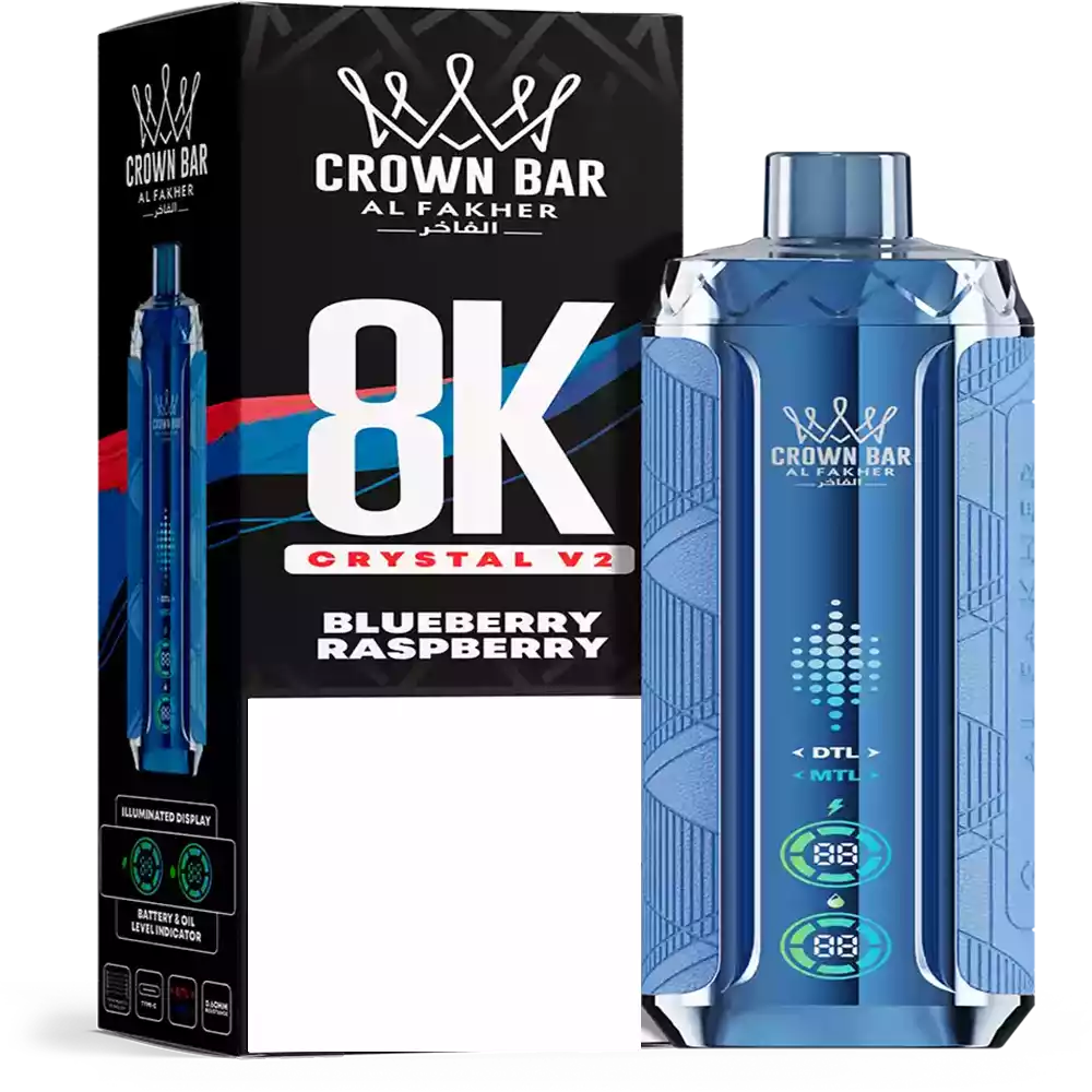 AL Fakher 8K Crystal V2 8000 Vape
