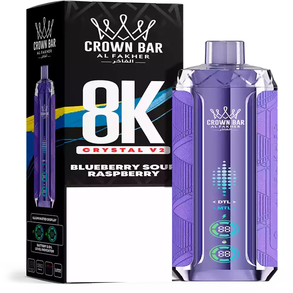 AL Fakher 8K Crystal V2 8000 Vape