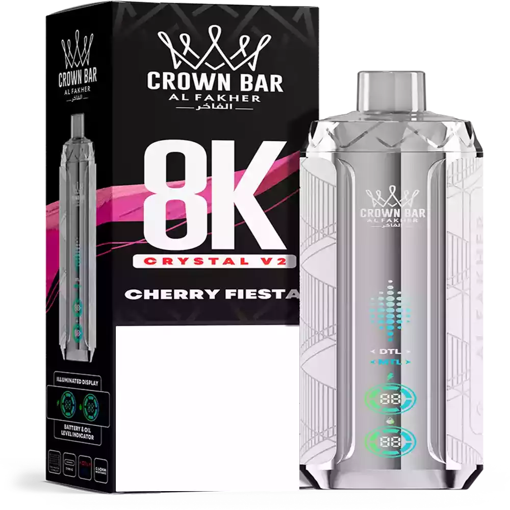 AL Fakher 8K Crystal V2 8000 Vape
