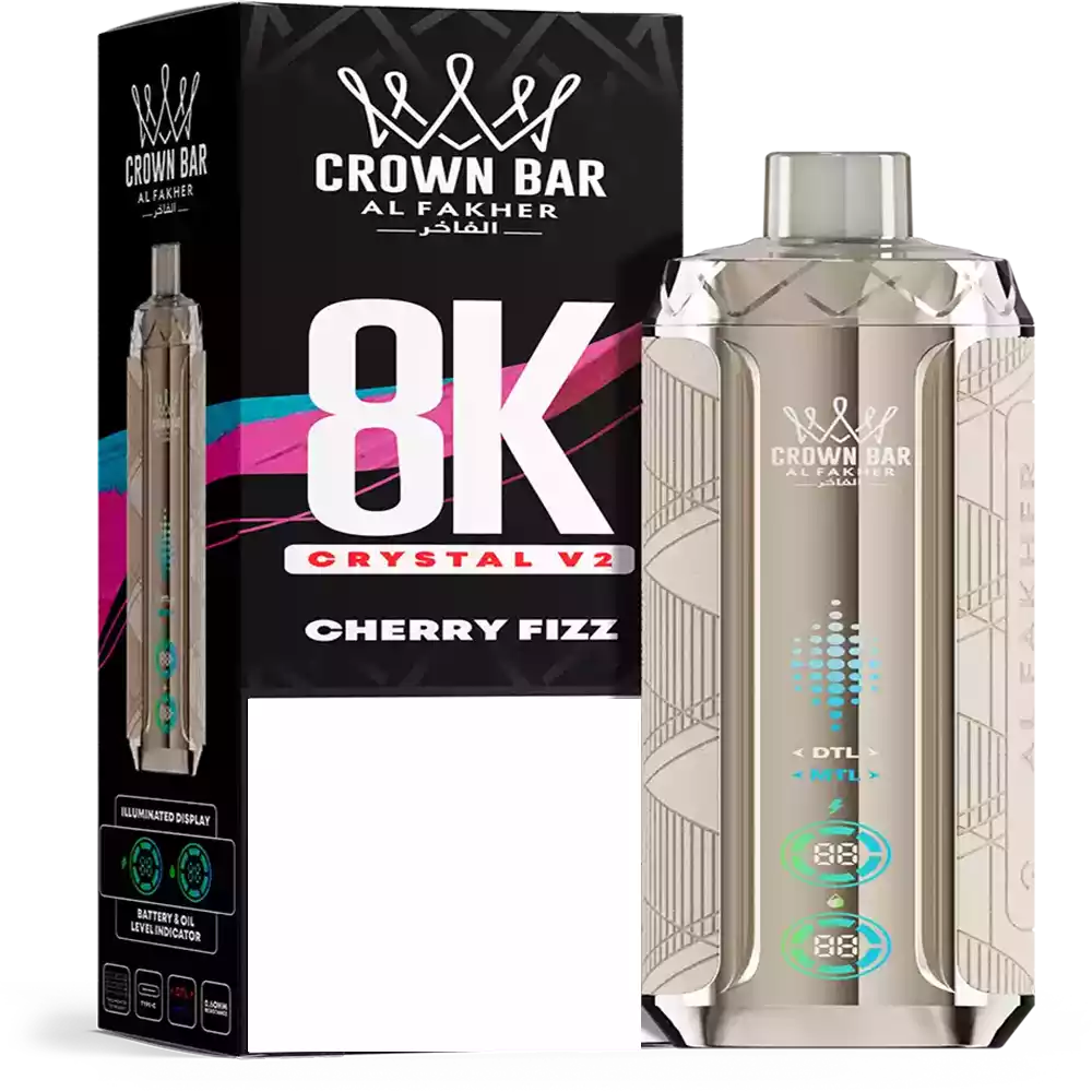 AL Fakher 8K Crystal V2 8000 Vape