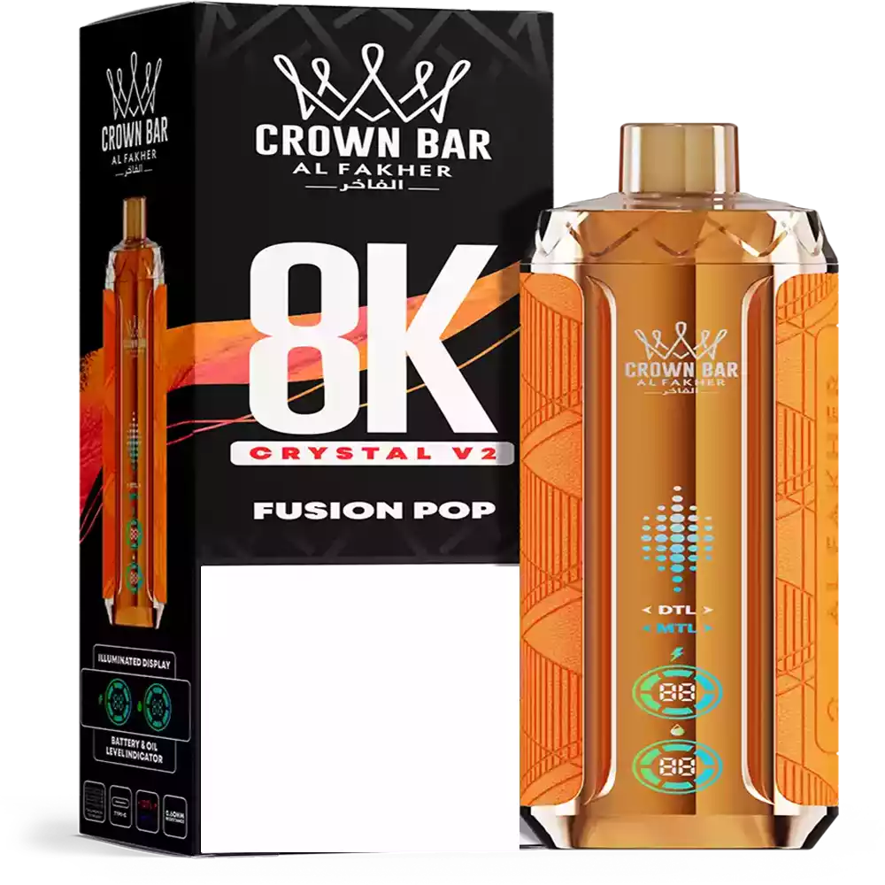 AL Fakher 8K Crystal V2 8000 Vape