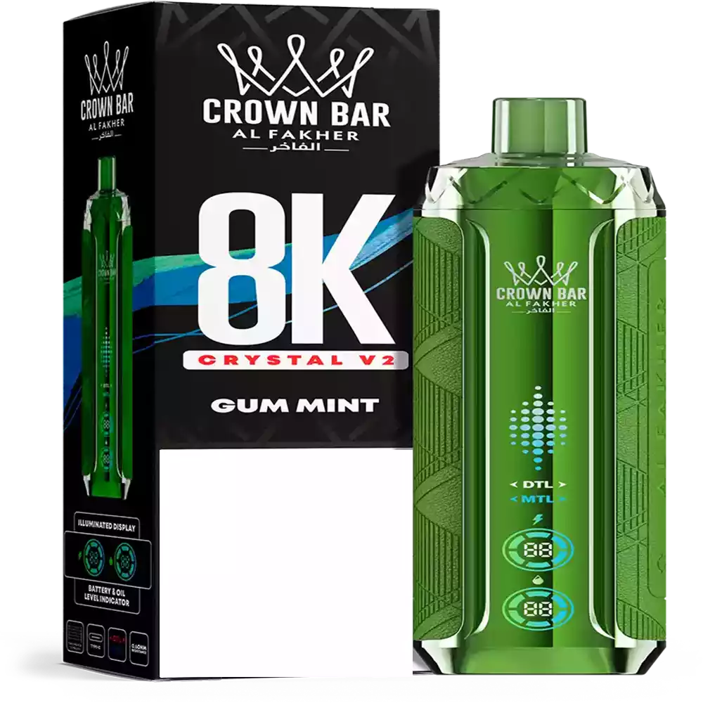 AL Fakher 8K Crystal V2 8000 Vape