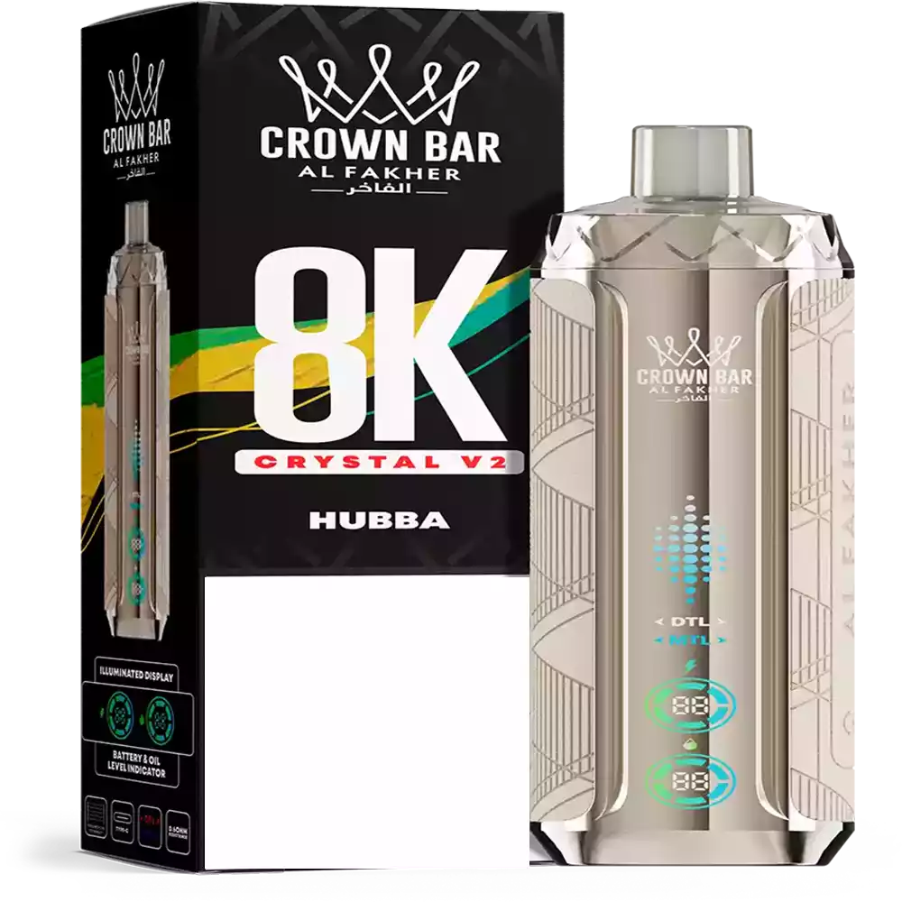 AL Fakher 8K Crystal V2 8000 Vape