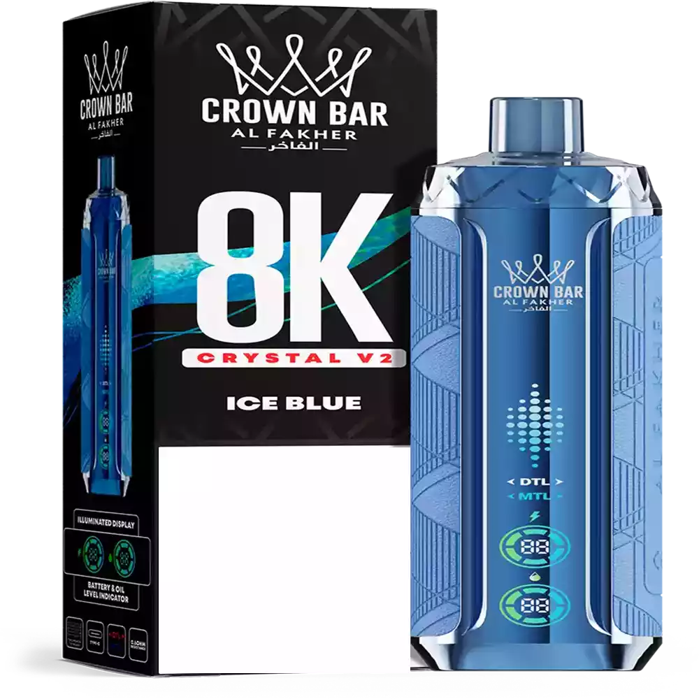 AL Fakher 8K Crystal V2 8000 Vape