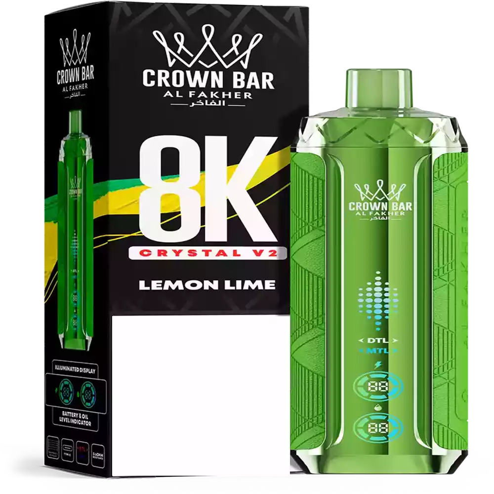 AL Fakher 8K Crystal V2 8000 Vape