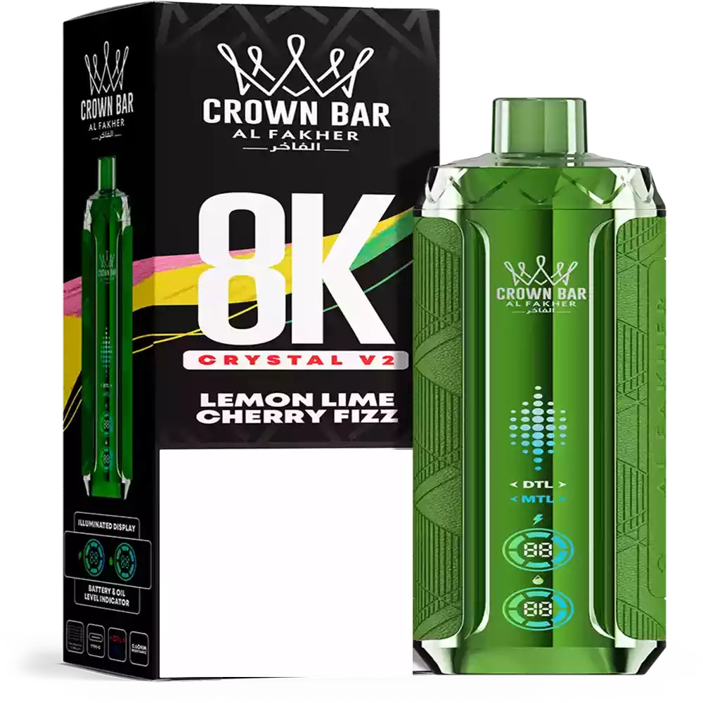 AL Fakher 8K Crystal V2 8000 Vape