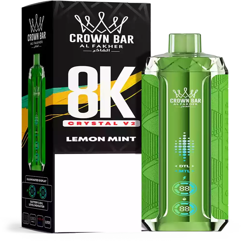 AL Fakher 8K Crystal V2 8000 Vape