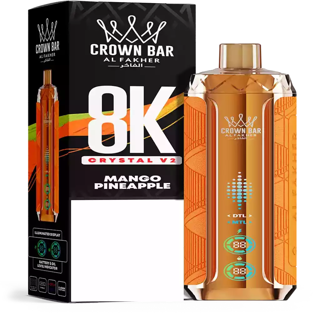 AL Fakher 8K Crystal V2 8000 Vape