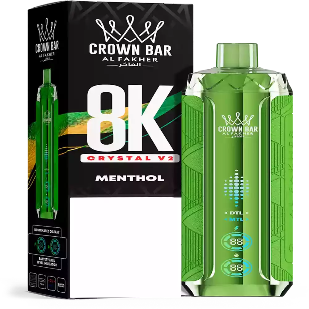 AL Fakher 8K Crystal V2 8000 Vape