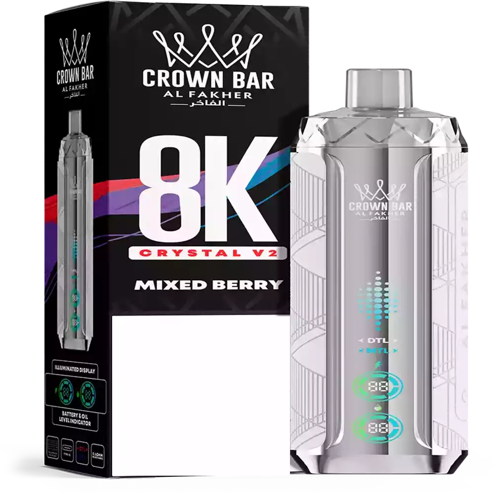 AL Fakher 8K Crystal V2 8000 Vape