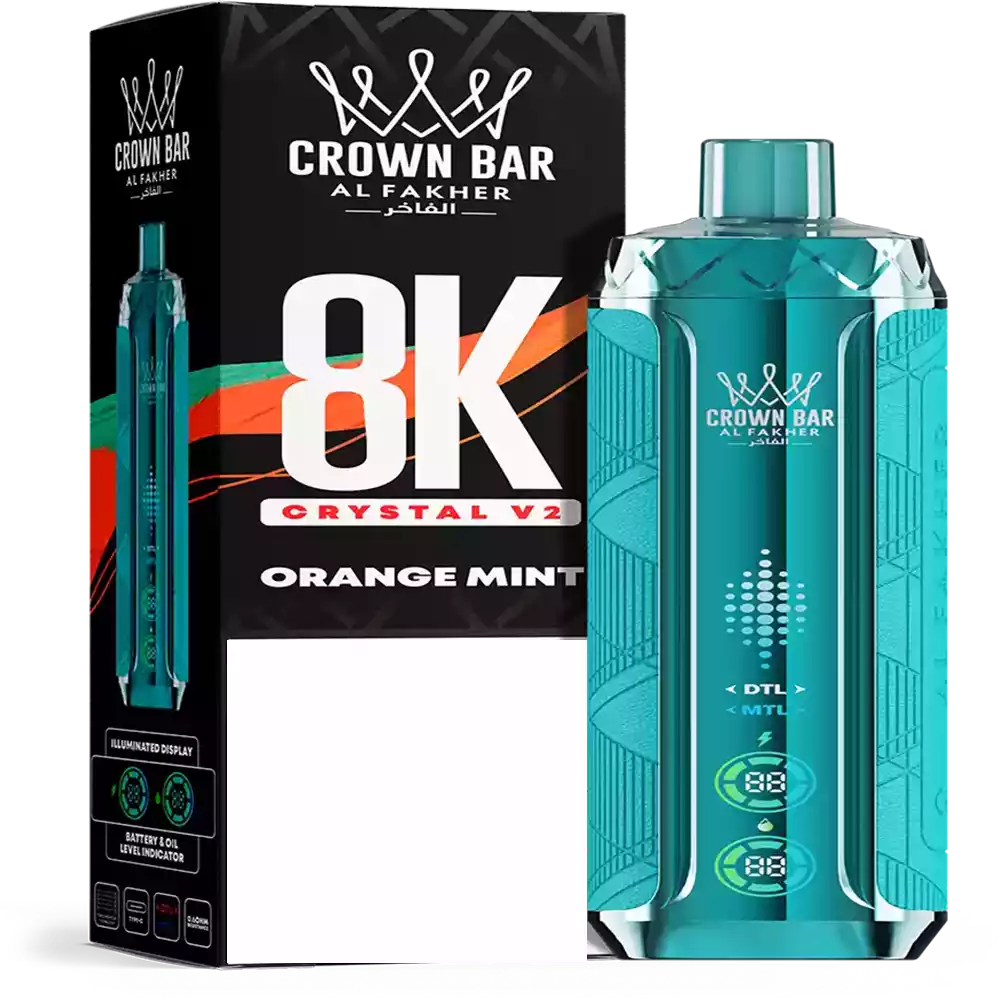 AL Fakher 8K Crystal V2 8000 Vape