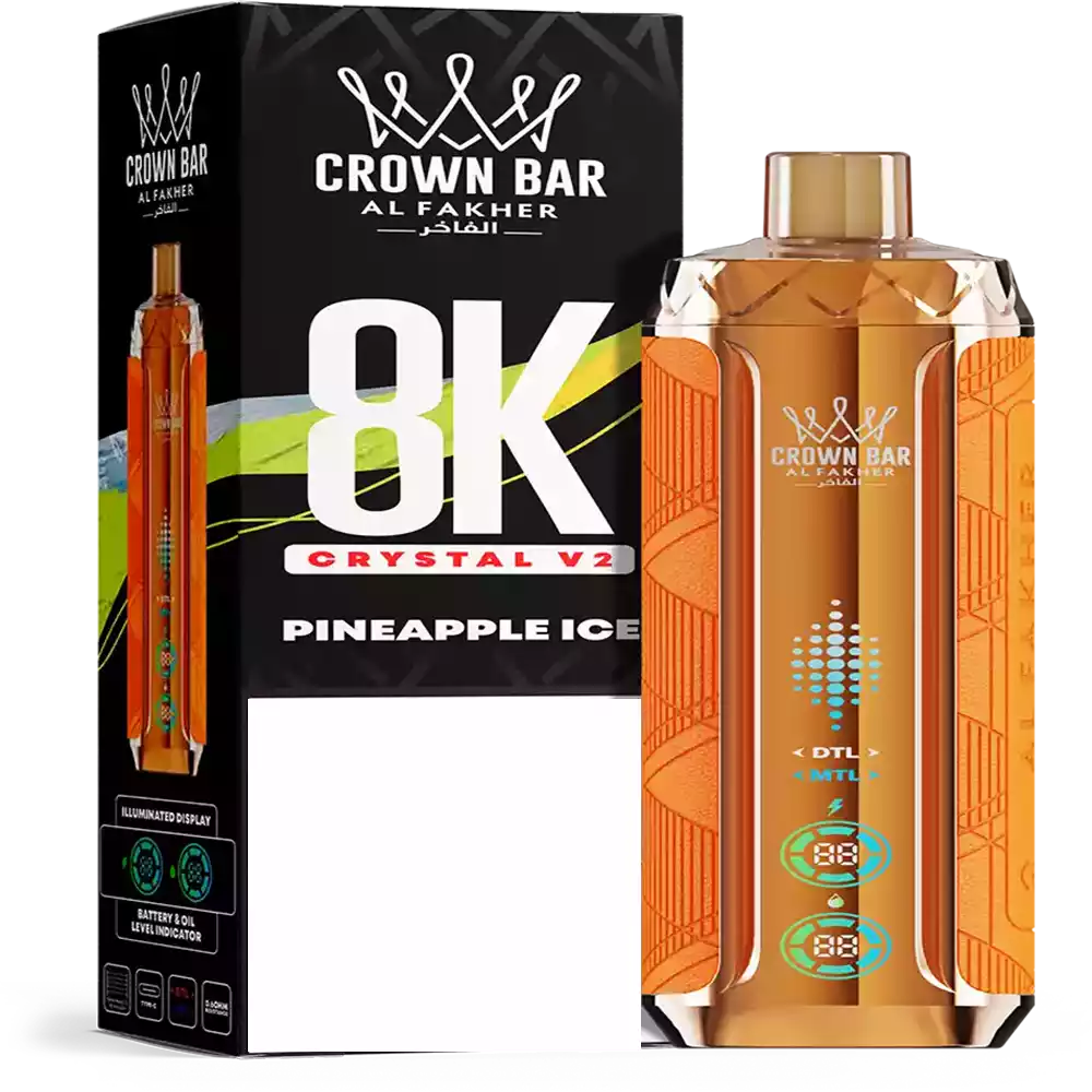 AL Fakher 8K Crystal V2 8000 Vape