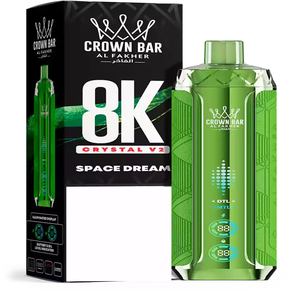 AL Fakher 8K Crystal V2 8000 Vape