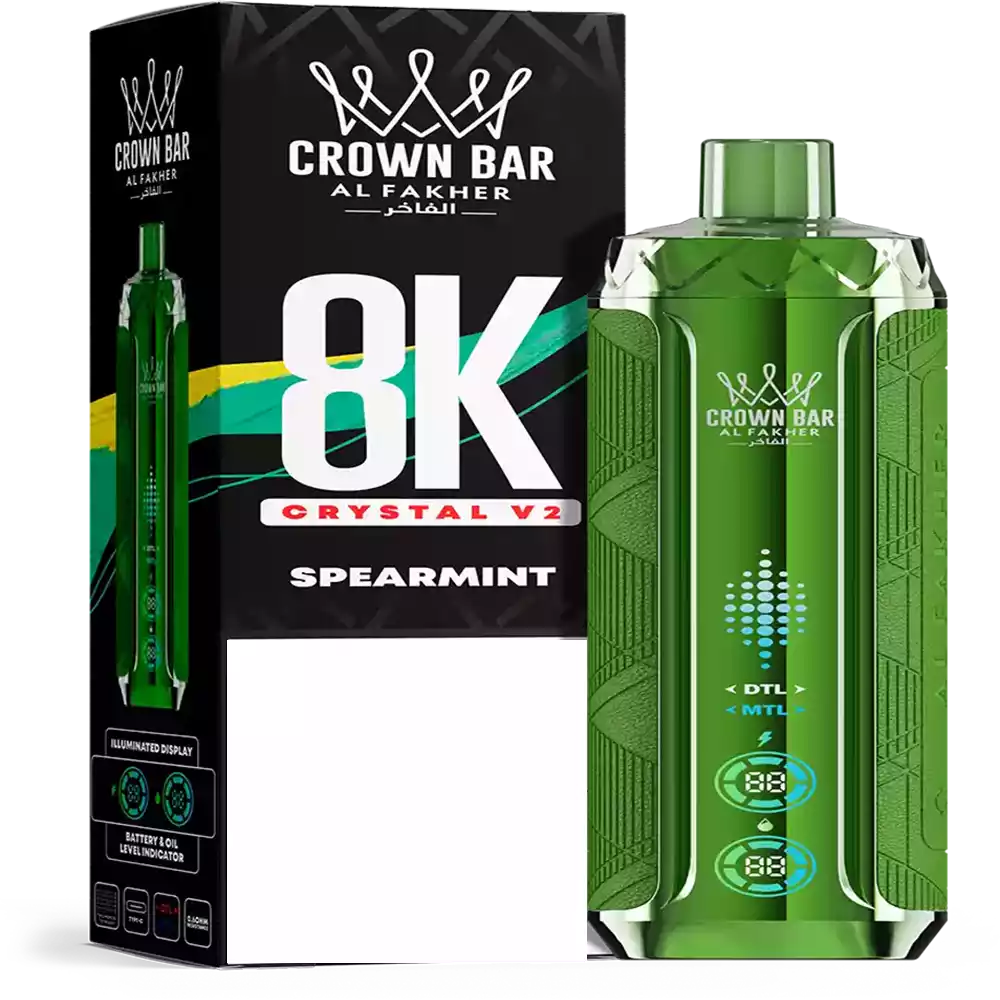 AL Fakher 8K Crystal V2 8000 Vape