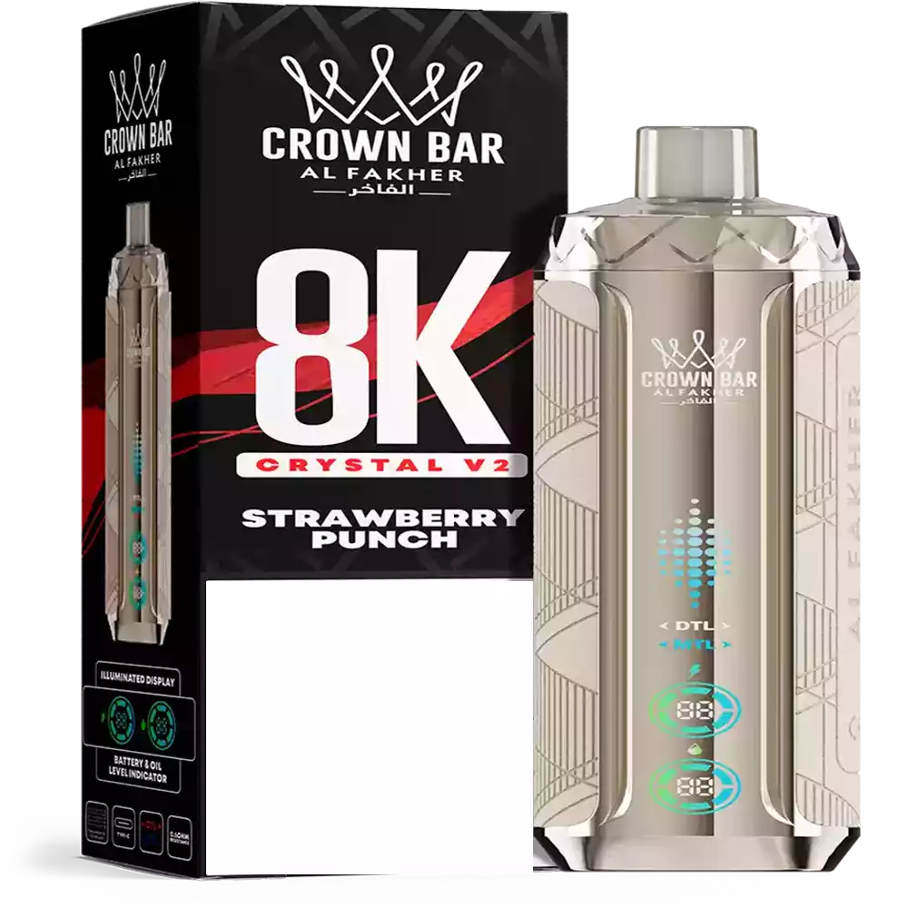 AL Fakher 8K Crystal V2 8000 Vape