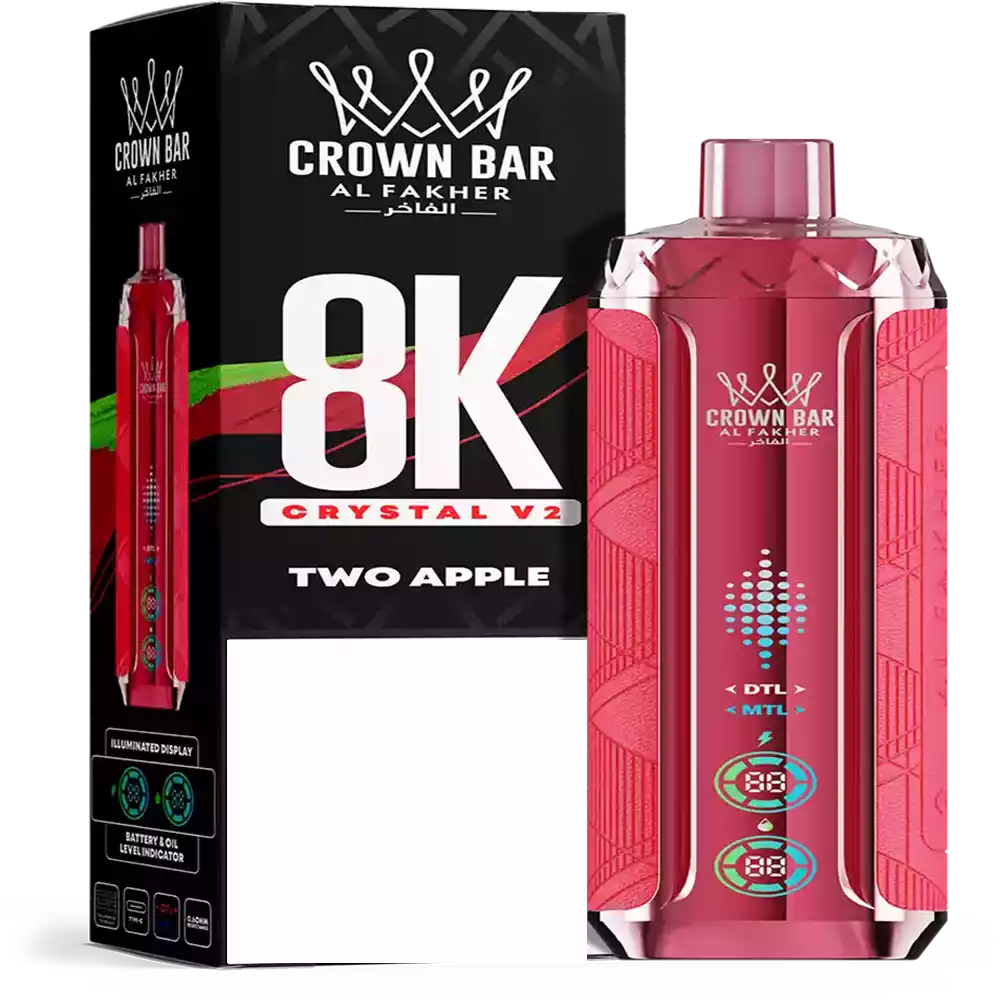 AL Fakher 8K Crystal V2 8000 Vape