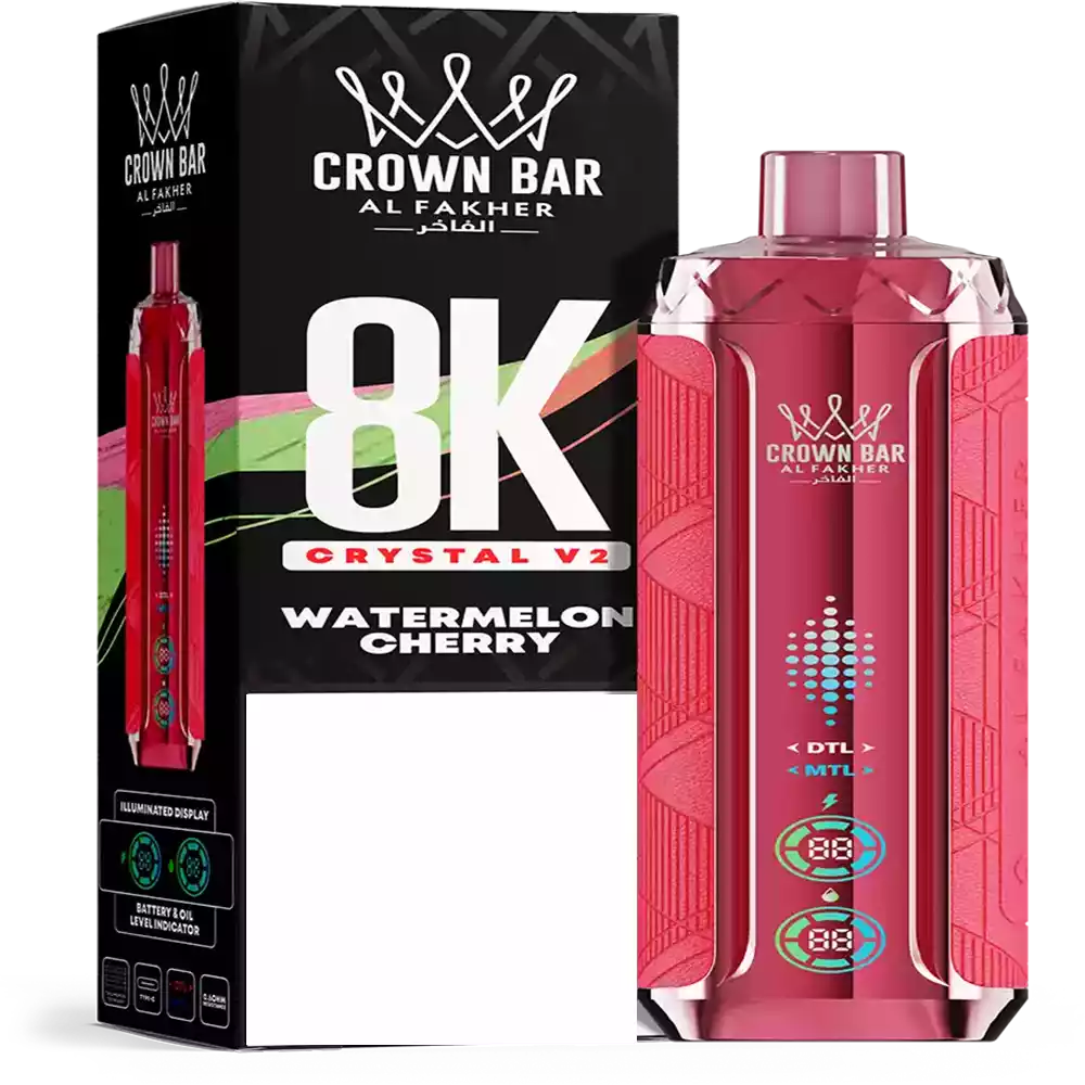AL Fakher 8K Crystal V2 8000 Vape