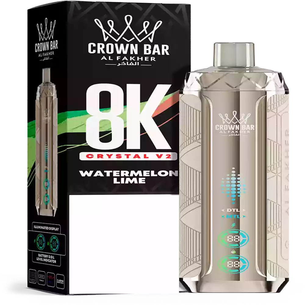 AL Fakher 8K Crystal V2 8000 Vape