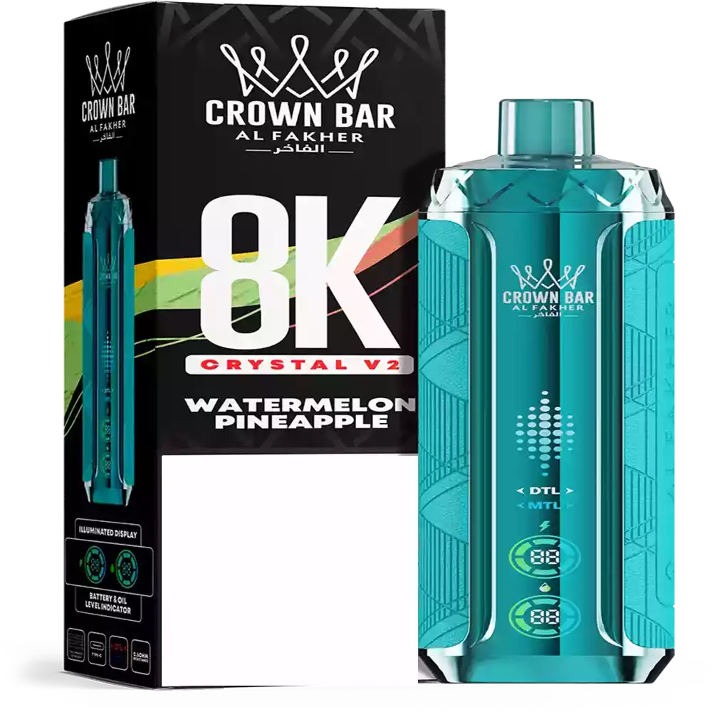 AL Fakher 8K Crystal V2 8000 Vape