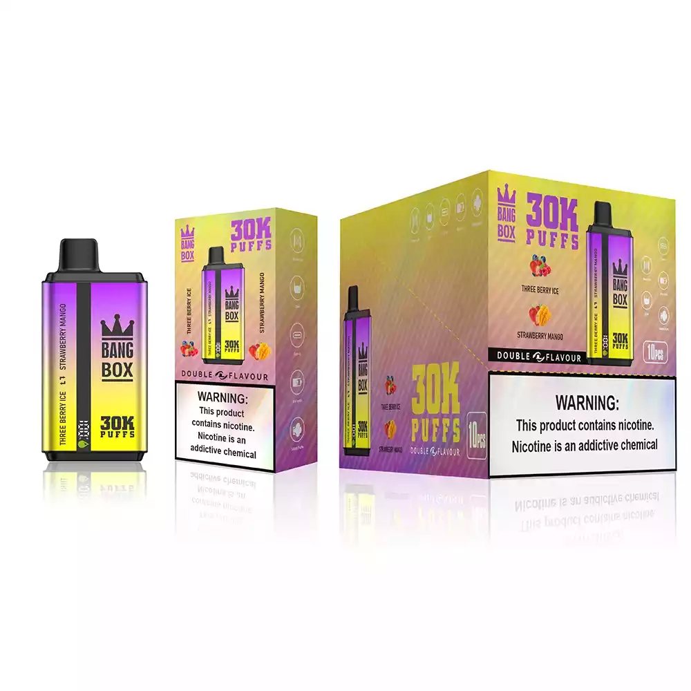 Bang BOX 30K Vape Big Puff 2-in-1 with Type-C Charging Vape - Image 12