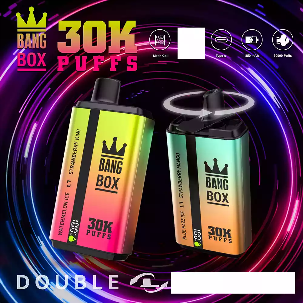 Bang BOX 30K Vape Big Puff 2-in-1 with Type-C Charging Vape