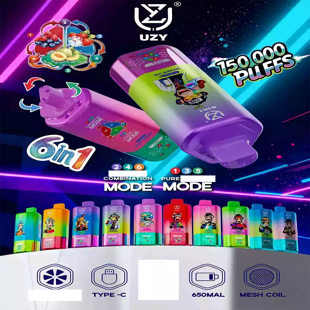 Uzy 6 in 1 150K Vape