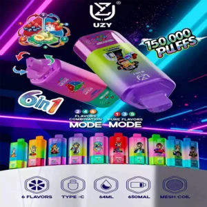 Uzy 6 in 1 150K Vape