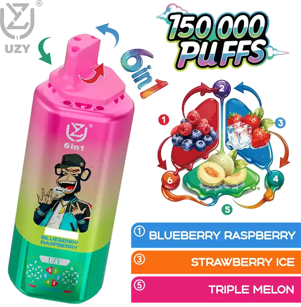 Uzy 6 in 1 150K Vape