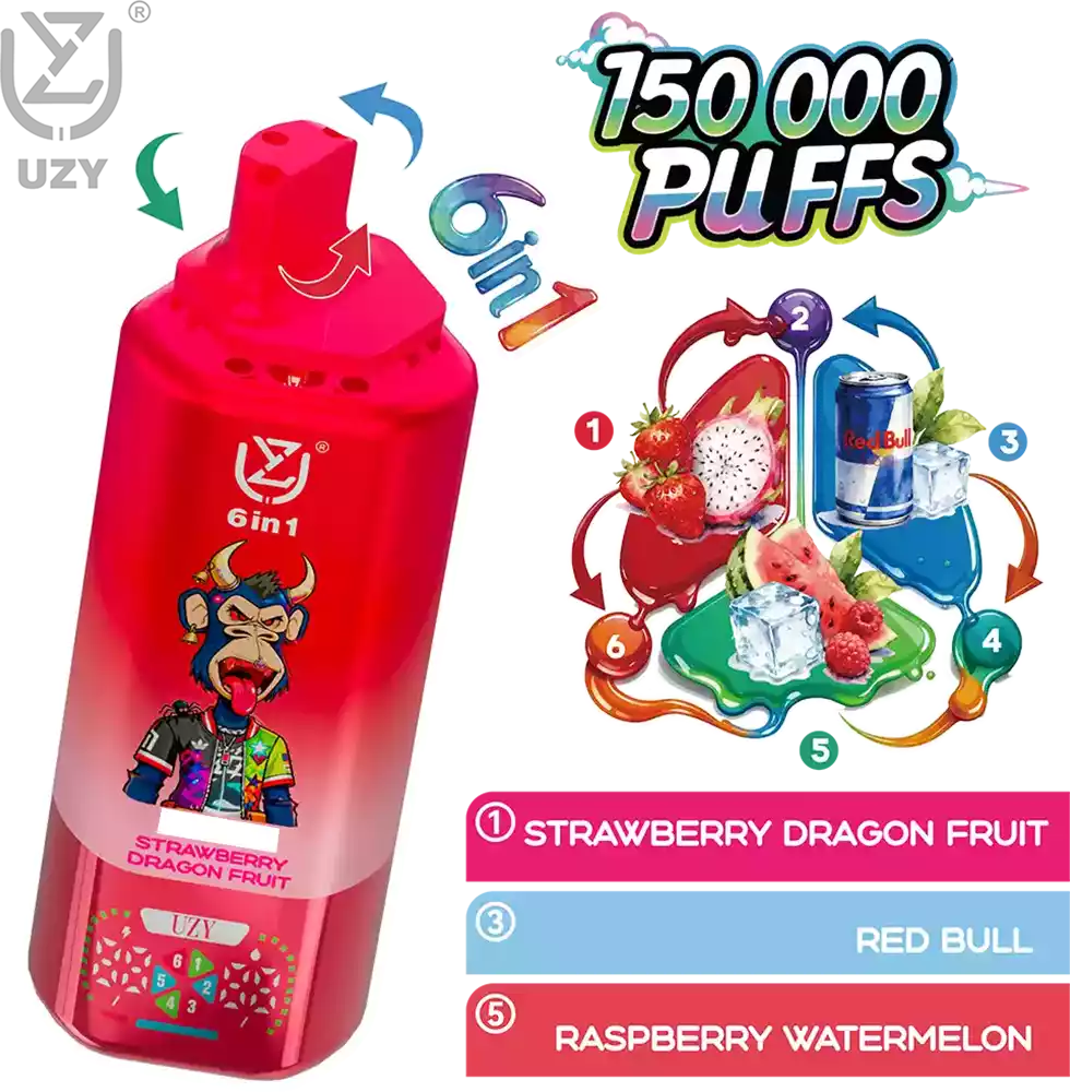 Uzy 6 in 1 150K Vape