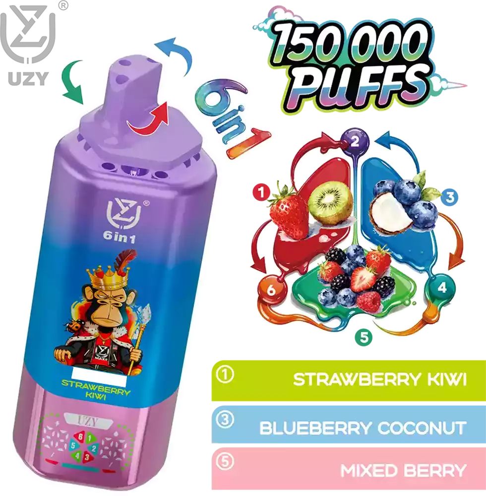 Uzy 6 in 1 150K Vape