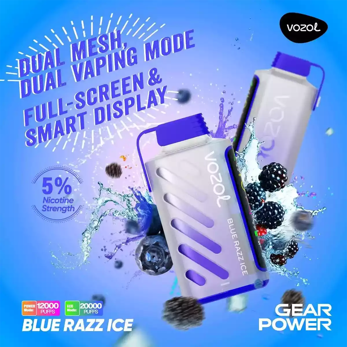 Vozol Gear Power 20k Vape