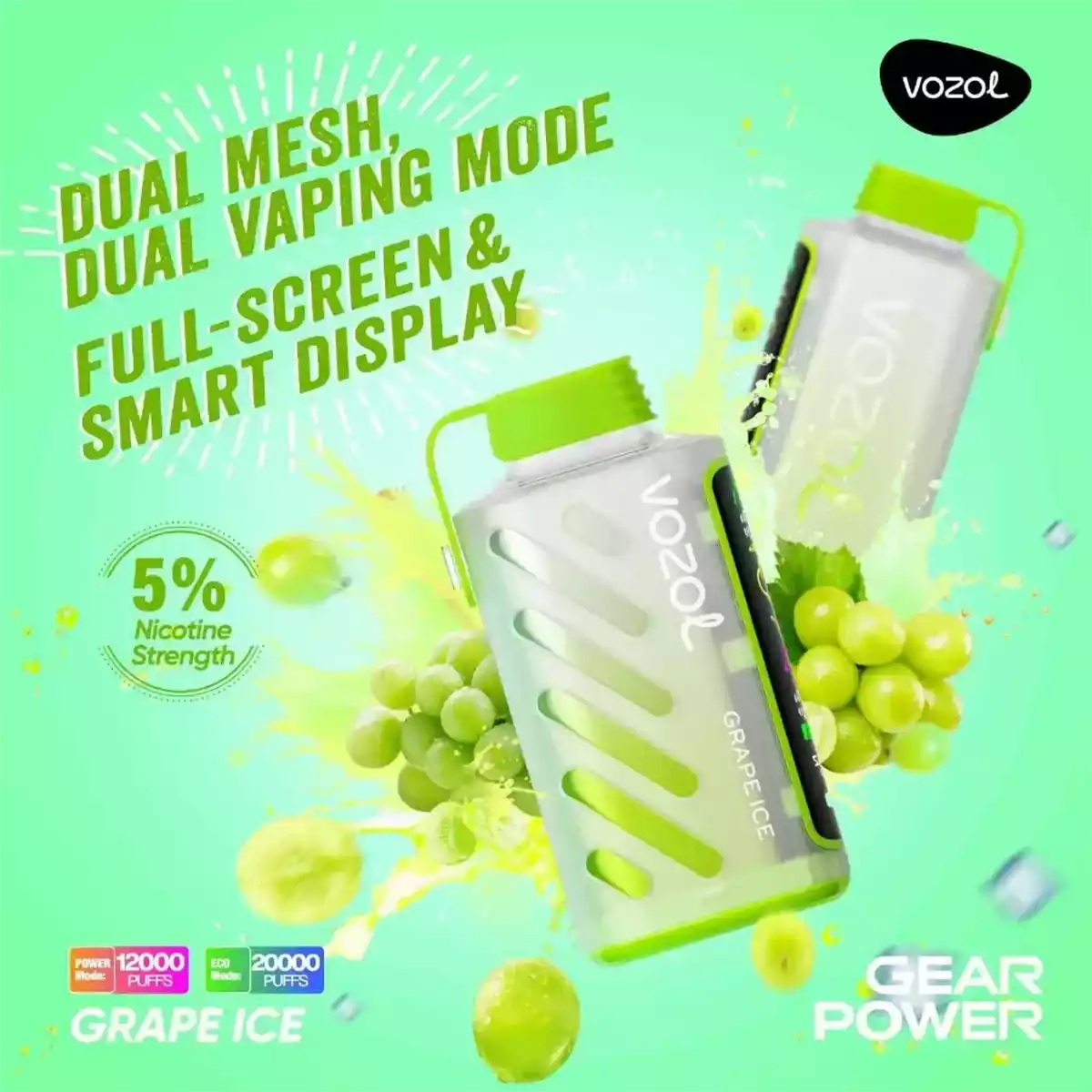 Vozol Gear Power 20k Vape