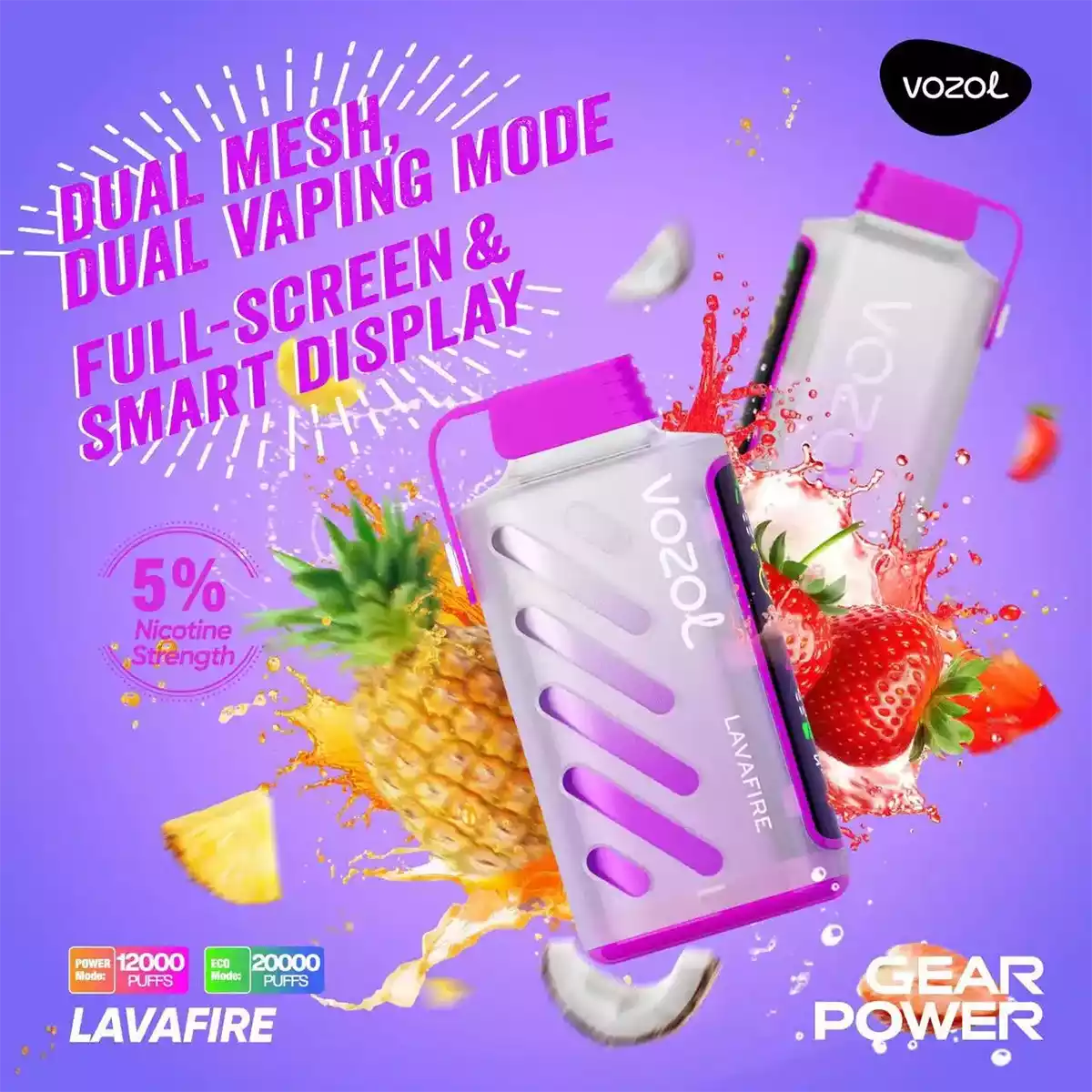 Vozol Gear Power 20k Vape