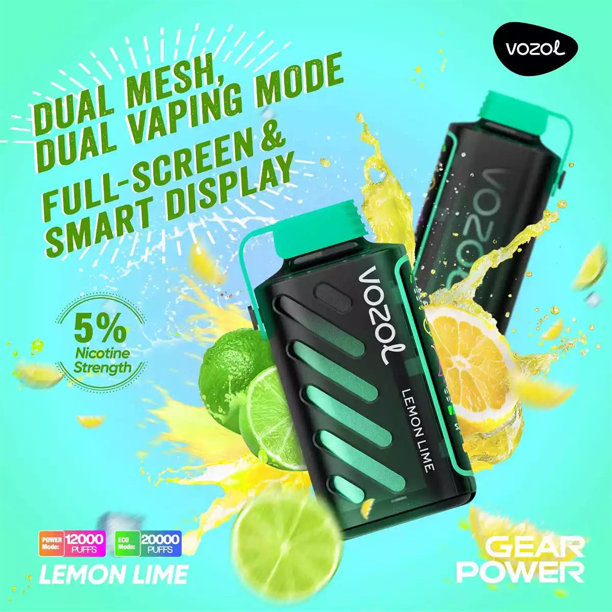 Vozol Gear Power 20k Vape