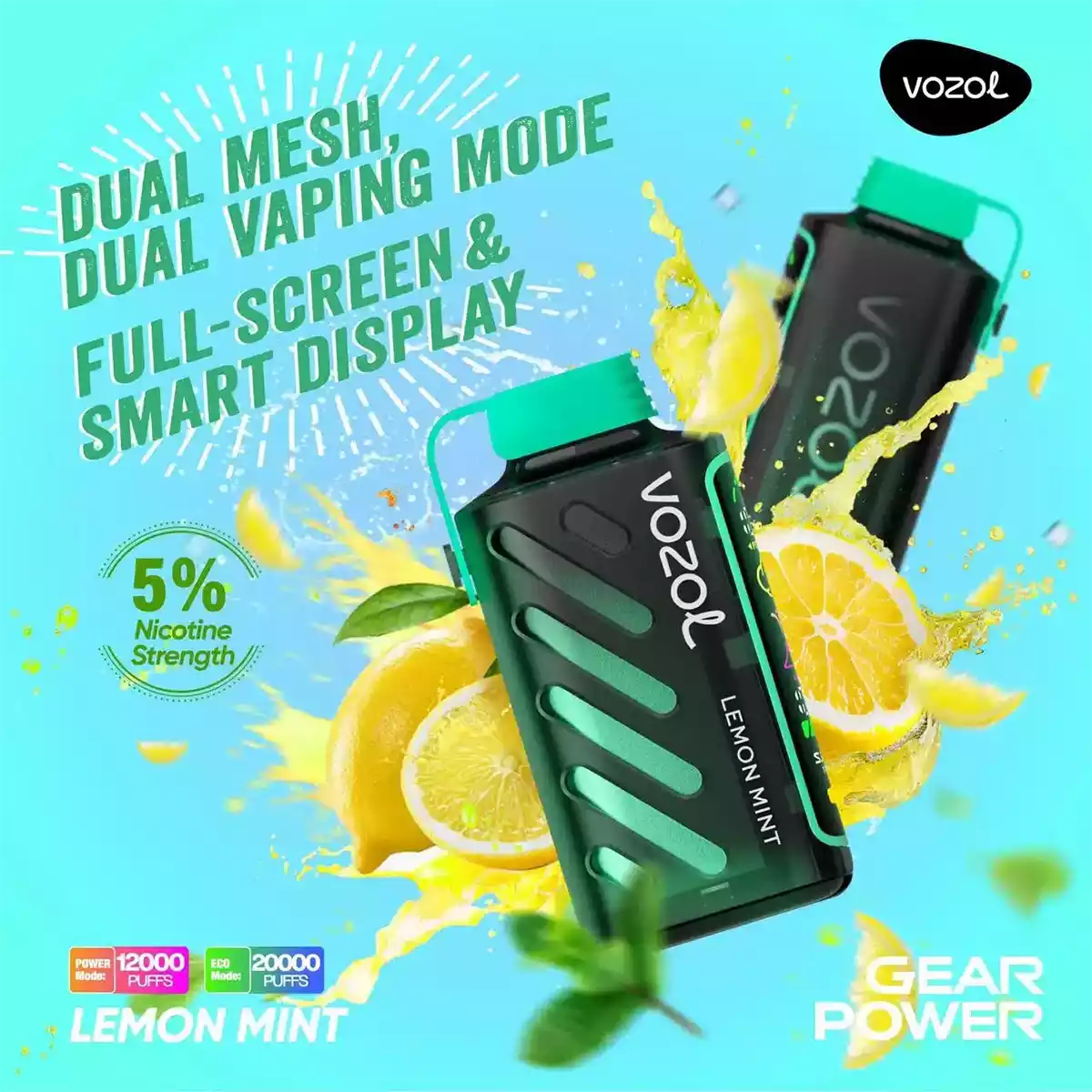 Vozol Gear Power 20k Vape
