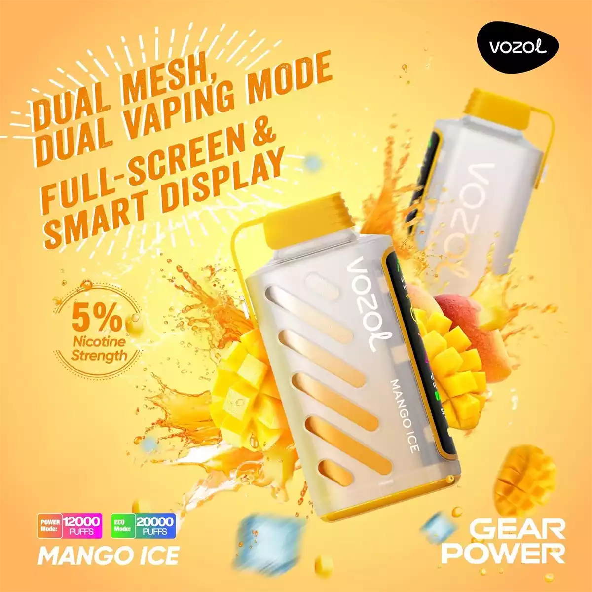 Vozol Gear Power 20k Vape