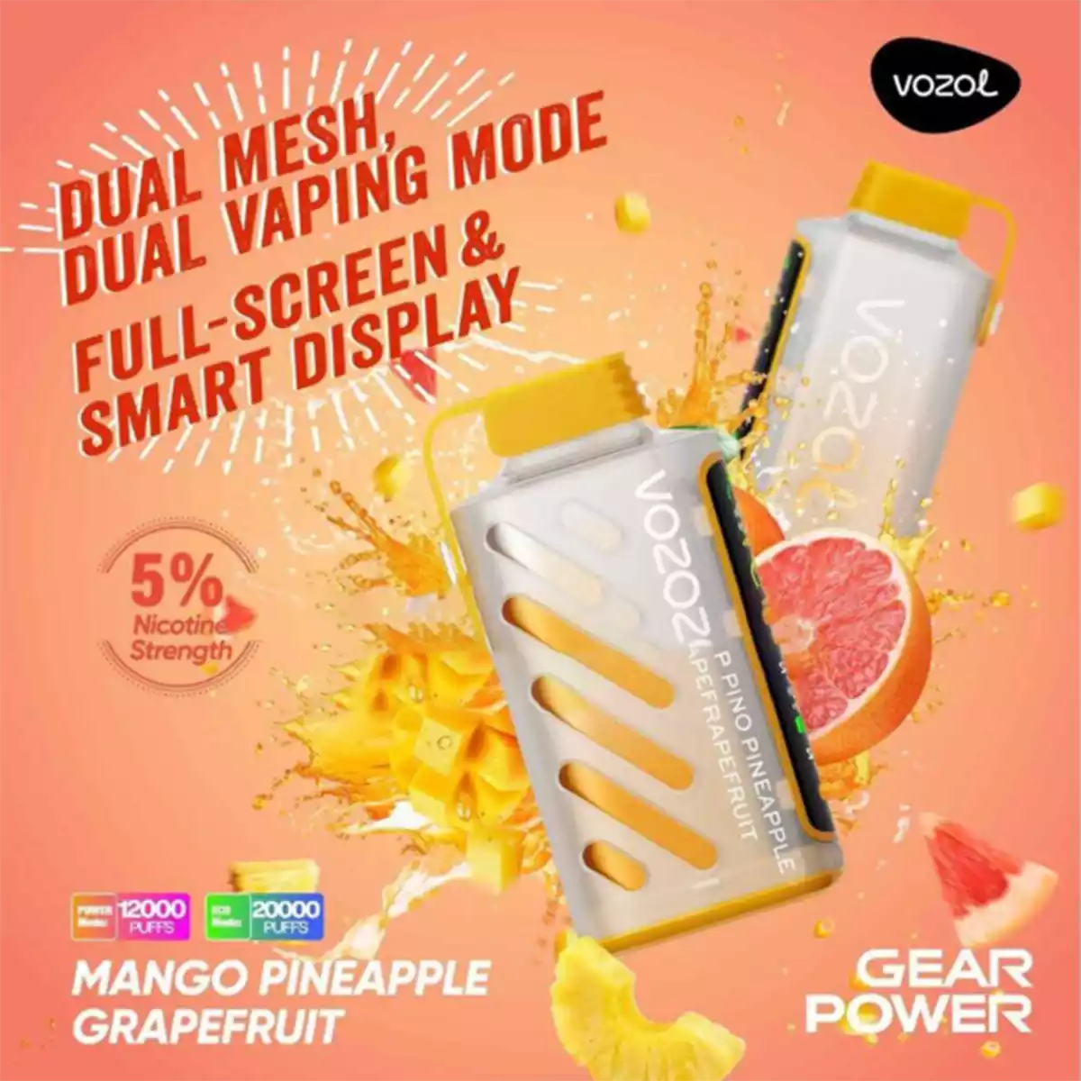 Vozol Gear Power 20k Vape