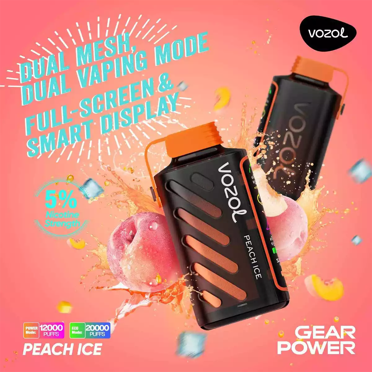 Vozol Gear Power 20k Vape