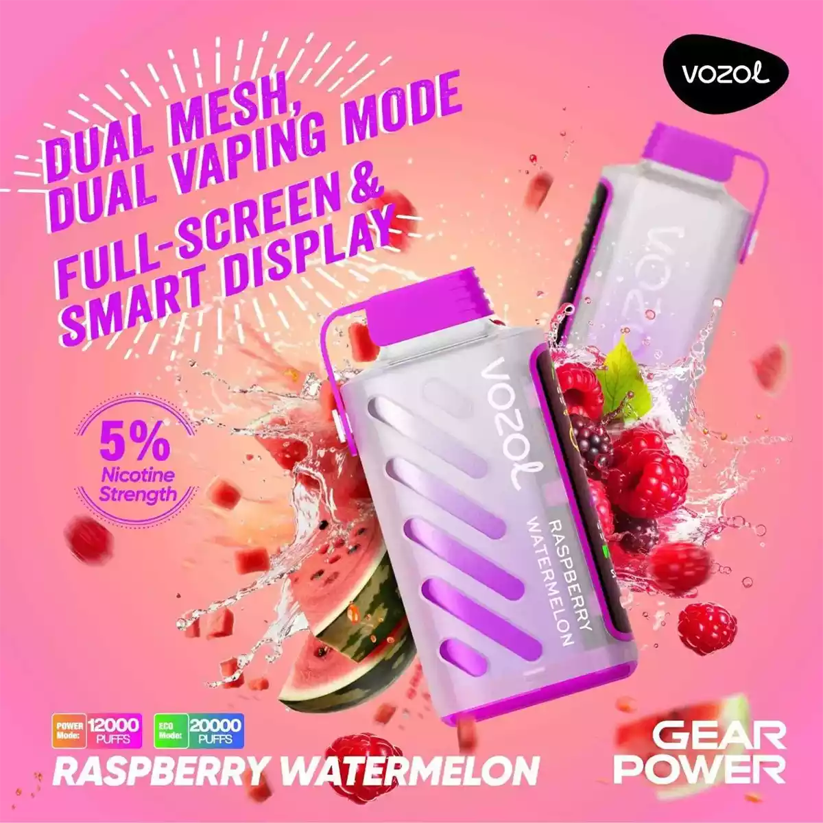 Vozol Gear Power 20k Vape