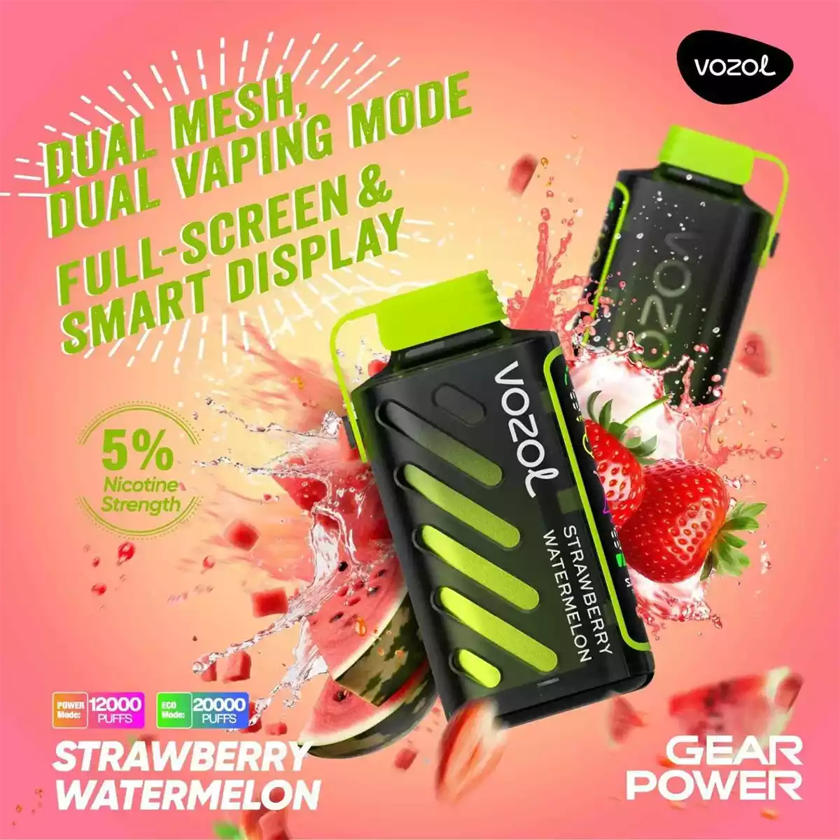 Vozol Gear Power 20k Vape
